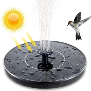 Baths Mini fontaine solaire piscine étang cascade fontaine solaire décoration de jardin bain d'oiseau extérieur fontaine à énergie solaire eau flottante