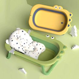 Baignoire, bébé pliable assis et couché grand seau de bain, produits ménagers pour nouveau-nés