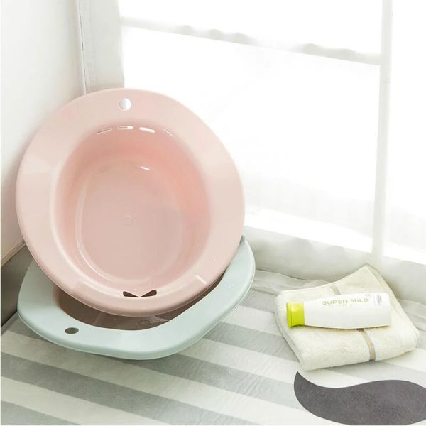 Baignoires 1pc durable sur les hémorroïdes post-partum aux personnes âgées du bassin de toilettes du patient nouveau