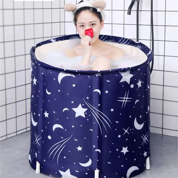 Baignoires adultes respectueux de l'environnement pliable pvc pvc baignoire baignoire pour petit espace baignoire de bain de bain chaud baignoire spa