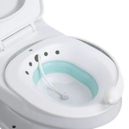 Baignoires Toilettes pliantes Sitz Bath Bidet Flusher Lavabo spécial Nettoyage des hanches Baignoire de trempage pour femmes enceintes Patient hémorroïde