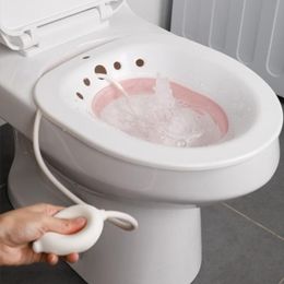 Baignoires pliantes toilettes baignoires sitz flusher flusher spécial bassin de lavage de lavage de la hanche baignoire pour femmes enceintes pour femmes hémorroïdes
