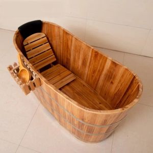 Baignoires piscine adultes siège à vapeur bain à remous extérieur nouveau-né bain à remous extérieur baignoires portables pour le bain Vasca Da Bagno ménage GGY07