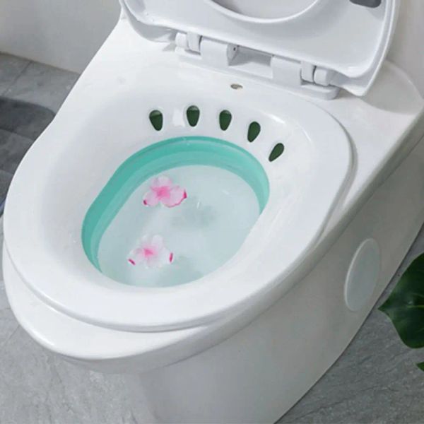Baignoires portables baignoires rose verte baignoire durable sur les femmes enceintes âgées hémorroïdes de la hanche à la hanche