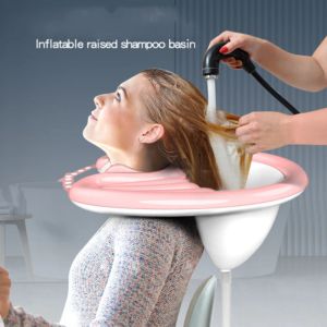 Badkuipen Draagbare Shampoo Pad PVC Opblaasbare Shampoo Wastafel Met Buis Snel Opblazen En Leeglopen Haar Wastafel Voor Zwangere Vrouwen