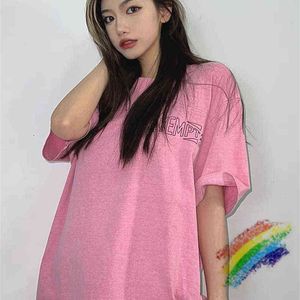 Batik Rose Cav Empt T-shirt Hommes Femmes Haute Qualité Surdimensionné Cavempt Ce Tee TopsT220721