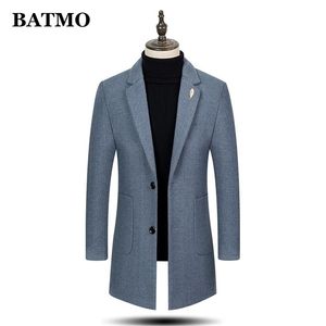 BATMO arrivée automne hiver laine décontracté trench-coat hommes vestes plus la taille M LJ201110