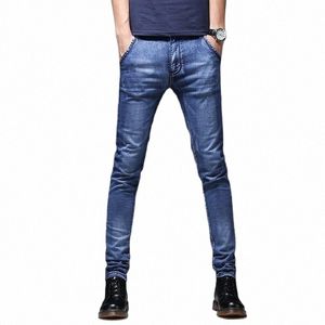 Batmo 2022 Nieuwe Mannen Stretch Skinny Jeans Mannelijke Designer Merk Super Elastische Rechte Broek Jeans Slim Fit Fi Jeans Z004 u815 #