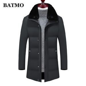 BATMO nouveauté hiver parkas chauds épais de haute qualité hommes, vestes épais hommes hommes, 8802 201214