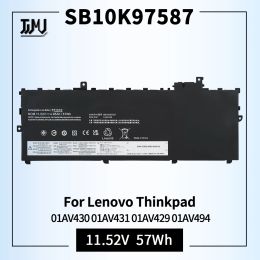 Baterías 01AV430 SB10K97587 Reemplazo de batería de laptop para Lenovo ThinkPad X1 Carbon 5th Gen 2017 6th Gen 01AV431 SB10K97588 SB10K97586
