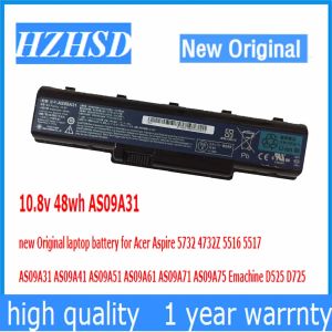 Batteries 10.8V 48Wh AS09A31 4732 Nouvelle batterie d'ordinateur portable d'origine pour Acer Aspire 5732 4732Z 5516 5517 AS09A31 AS09A41 AS09A51 AS09A61 AS09A71