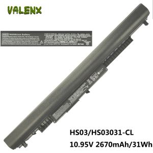 Batteries 10.95V 31Wh OEM Batteras d'ordinateur portable HS03 pour HP Pavilion 15 15Q 15G 14Q 14G 255 245 250 G4 240 HSTNNLB6V / LB6U 807611831 807611421