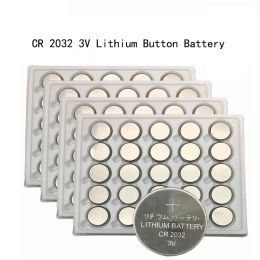 Batteries 100/150 / 200pcs CR2032 BATTES BATTES BR2032 DL2032 ECR2032 CONNACTION DE CONSEIL LILON Batterie 3V CR 2032 pour la montre électronique