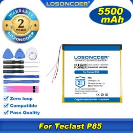 Batteries 100% d'origine Losoncoer 5500mAh Batterie Lipolymère pour Teclast P85 Tablet PC 3 Fil
