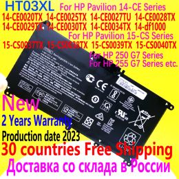 Baterías 11.55V 41.9wh Batería de laptop HT03XL para Pavilio HP 14CE0025TU 14CE0034TX 15CS0037T 250 255 G7 HSTNNLB8L/LB8M/DB8R