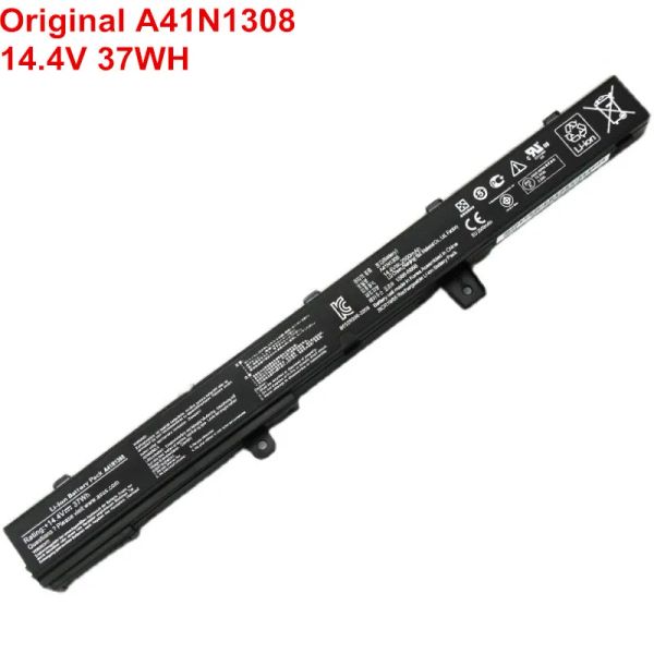 Batteries 14.4V 37Wh 4cell Nouveau A41N1308 Batterie d'ordinateur portable pour ASUS X451 X551 X451C X451CA X551C X551CA X551M X551MA A31N1319