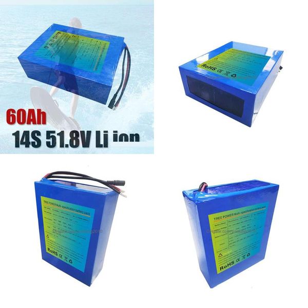 Batteries 14S 51.8V 48V 60AH Lithium Ion Batter
