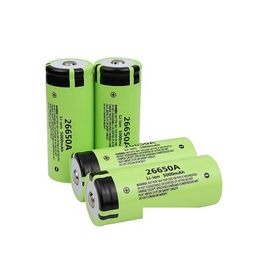 Batterijen 26650 Lithium Batterij 5000Mah 25A Leeuw Ontlading Oplaadbaar Voor Elektrische Motor Ebike Drop Levering Elektronica Oplader Dhobk