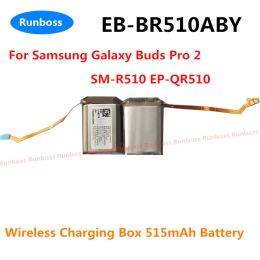 Batteries 3.7V 515mAh Batters de casque sans fil EBBR510aby pour Samsung Galaxy Buds Pro 2 Pro2 SMR510 EPQR510 CHARGE