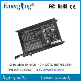 Batterijen 3.8V 33WH DO02XL Nieuwe laptopbatterij voor HP Pavilion X2 10 Detachable PC 210 G1 DO02033XL HSTNNLB6Y HSTNNDB7E TPNI121