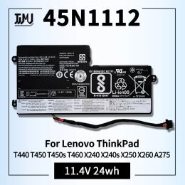 Batterijen 45N1112 45N1113 Vervanging van de laptopbatterij voor Lenovo ThinkPad T440 T450S T460 X240 X240S X250 X260 A275 Series 01AV459 45N1109