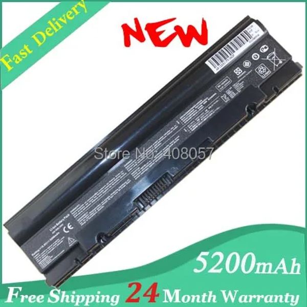 Batteries 5200mAh 10,8 V Batterie d'ordinateur portable pour ASUS A311025 A321025 EEE PC 1025 1025C 1025CE 1225 1225B 1225C R052 R052C R052CE Série 6Cell