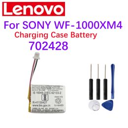 Batteries 520mAh Batterie de remplacement LP702428 702428 pour Sony WF1000XM4 Bluetooth Edits Casque de chargement + outils gratuits
