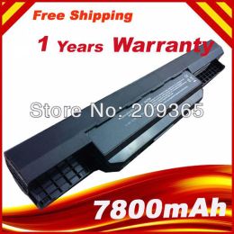 Batterijen 6600 mAh 9 Cellen Laptop Batterij voor ASUS K53S K53 K53E K43E K53 K53T K43S X43E X43S X43E K43T K43U A53E A53S K53S BATTERING