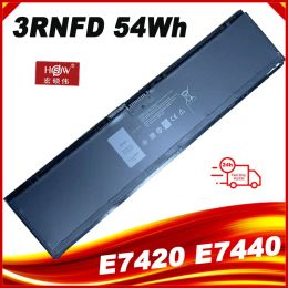 Batteries 7.4V 54Wh 34GKR V8XN3 3RNFD Batterie pour ordinateur portable pour Dell Latitude E7420 E7440 E7450 G95J5 34GKR 0909H5 0G95J5 5K1GW
