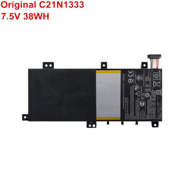 Baterías 7.5V 38WH El nuevo portátil de la batería del cuaderno original C21N1333 para el libro del transformador Asus Flip TP550 TP550LA TP550LD R554L 4 Cell OEM