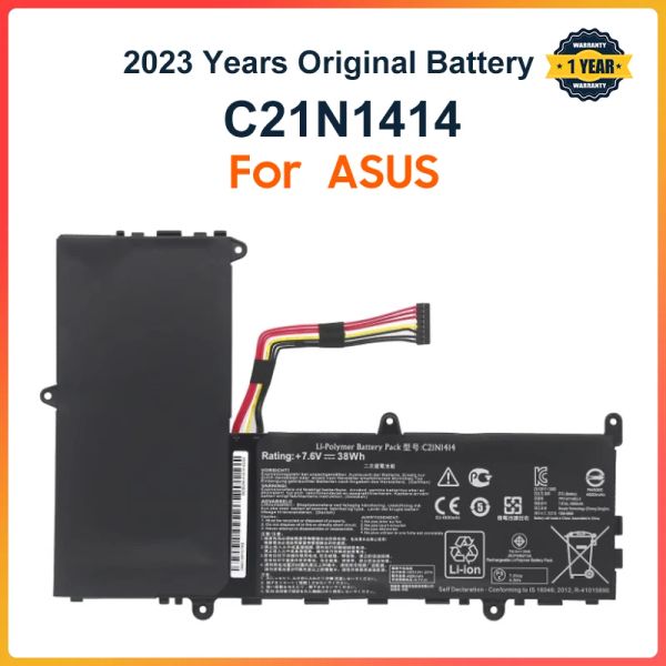 Batteries 7.6V 38Wh C21N1414 Batterie d'ordinateur portable pour ASUS EEEBOOK X205T X205TA X205TABINGFD015B 11.6 