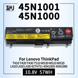 Batteries 70+ 45N1001 42N1000 Batterie d'ordinateur portable pour Lenovo Thinkpad T430 T430I T410 T510I W530I L430 SL530 0A36302 0A36303 45N1006 57Y4185