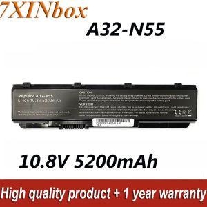 Batteries 7xinbox 10.8v 5200mAh A32N55 Batterie d'ordinateur portable pour ASUS N45 N45E N45S N45F N45J N55 N55E N55S N55SF N55SL N75S N75SL N75SJ Série