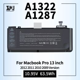 Batterijen A1322 A1278 Laptop -batterijvervanging voor MacBook Pro 13 inch (2012 2010 2009 versie) MB990/A MB990LL/A MB990J/A
