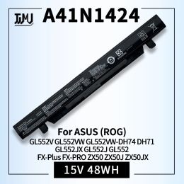 Batterijen A41N1424 Laptopbatterij voor ASUS ROG FXPLUS/PRO ZX50 ZX50J ZX50JX ZX50V ZX50VW GL552 GL552J GL552JW GL552V GL552VW FZ50 FZ50VWW