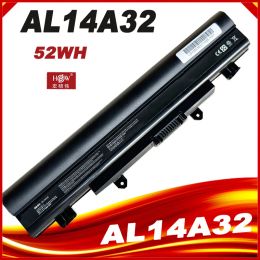 Batteries AL14A32 Batterie d'ordinateur portable pour Acer Aspire E1571 E1571G E5421 E5471 E5511 E5571 E5531 E5571P E5521 E5551G V3472 V3572