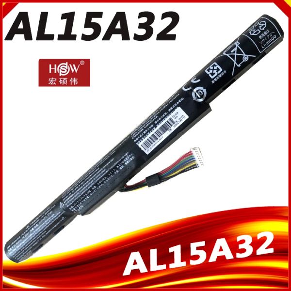 Batteries AL15A32 Batterie d'ordinateur portable pour Acer Aspire E5422G 472 E5473 E5473G E5522 522G E5532 E5532T E5573G E5553G V3574G