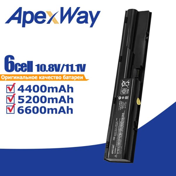 Batteries Apexway PR06 PR09 Batterie d'ordinateur portable pour HP Probook 4330S 4331S 4530S 4540S 4535S 4430S 4435S 4436S HSTNNOB2T HSTNNLB2R HSTNNDB2R