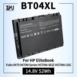 Batterijen BT04XL Laptop -batterij voor HP EliteBook Folio 9470 9470M -serie HSTNNIB3Z HSTNNI10C BT04 BA06 MC04 6875171C1