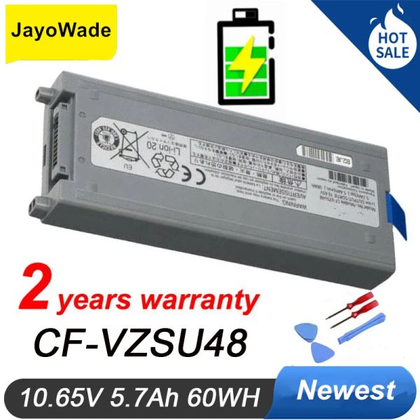 Batteries CFVZSU48 Batterie d'ordinateur portable pour Panasonic CFVZSU48U CFVZSU48R CFVZSU28 CFVZSU87R CFVZSU50 CF19 CF19 Toughbook CF VZSU48