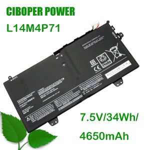 Batterijen CP Echte laptopbatterij L14M4P71/L14L4P72 34/40WH/L14L4P71 L14M4P73 voor 700 70011isk 11 