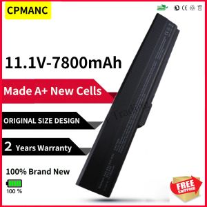 Batteries CPMANC 7800mAH Batterie d'ordinateur portable pour ASUS K42J K42F K42JR K42D K42JC K42JF K42JB K52 K52D K52DE K52DR K52DY K52EQ K52JT K52F K52J