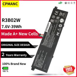 Batteries CPMANC R13B01W R13B02W Batterie d'ordinateur portable pour xiaomi mi Notebook Air 13 13.3 "16130101