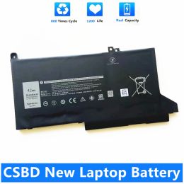 Batteries CSBD NOUVEAU 0G74G Batterie d'ordinateur portable pour Dell Latitude 5300 5310 7300 7400 RACANIFICATION Série OG74G 02PFPW 11.4V 42Wh 3500mAh 3cel