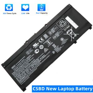 Batteries CSBD NOUVEAU SR04XL Batterie d'ordinateur portable pour HP Omen 15CE 15CB 15CE015DX 15CB014UR TPNQ193 TPNQ194 TPNC133 HSTNNDB7W 917724855