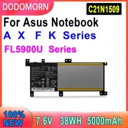 Batteries DODOMORN Laptop Battery C21N1509 For ASUS Vivobook X556UA X556UB X556UF X556UJ X556UQ X556UQK X556UR X556UV F556U F556UA F556U