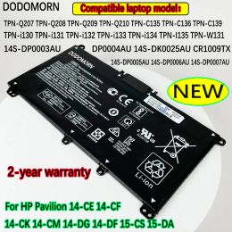 Batterijen Dodomorn Nieuwe HT03XL -laptopbatterij voor HP Pavilion 14ce0025TU 14CE0034TX 15CS0037T 250 255 G7 HSTNNLB8L met volgnummer