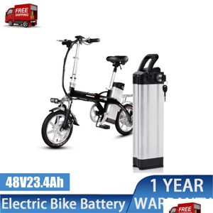 Baterías Batería de bicicleta eléctrica 48V 23.4Ah Ebike City Seat Post 48Volt 20Ah E-Bike Akku Pack Powerf 1000W Uk Eu Stock Drop Delive Dhx1C