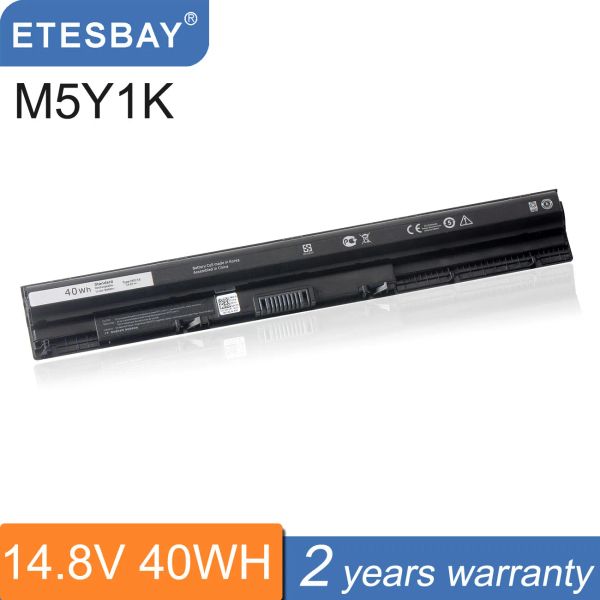 Baterías Etesbay K185W M5Y1K Batería de laptop para Dell Vostro 3458 3459 3558 3559 3568 para Dell Inspiron 5755 5756 5758 5759 14.8V 40WH