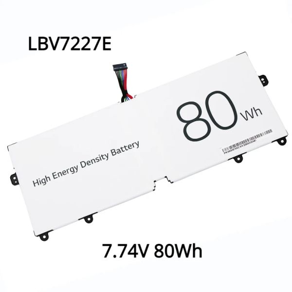 Batteries Batterne d'ordinateur portable pour LG Gram 15/17 2020 15Z90N 17Z90N Batterie LBV7227E